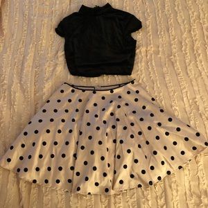 Two-Piece Homecoming Dress